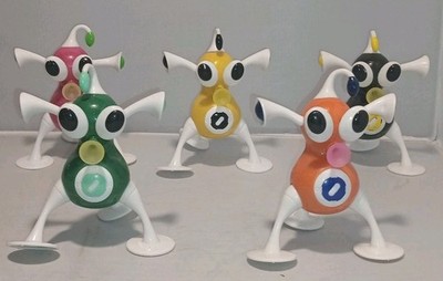 ソフビ　monstock　フロッゲン　みかん　izumonster ブルマァク McDonalds 5 Mini Zizzle Iz Alien Small Orange Rare Color No Sound