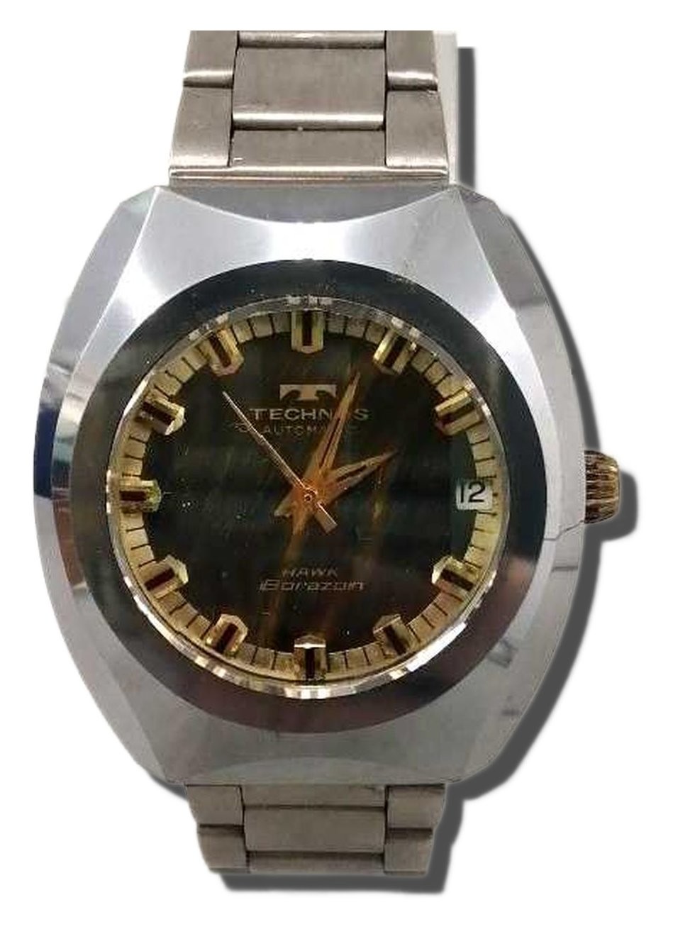 TECHNOS Hawk Borazon Automatic Wristwatch Works M… - image 1