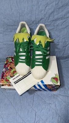 adidas gazelle silver green womens Adidas Kermit the Frog X Stan Smith FX5550 – Kick Theory main image 1