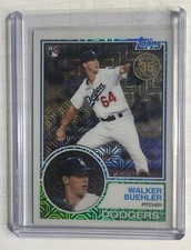 2018 Topps - Silver Pack 1983 Topps Design Chrome Series 1 #33 Walker Buehler RC