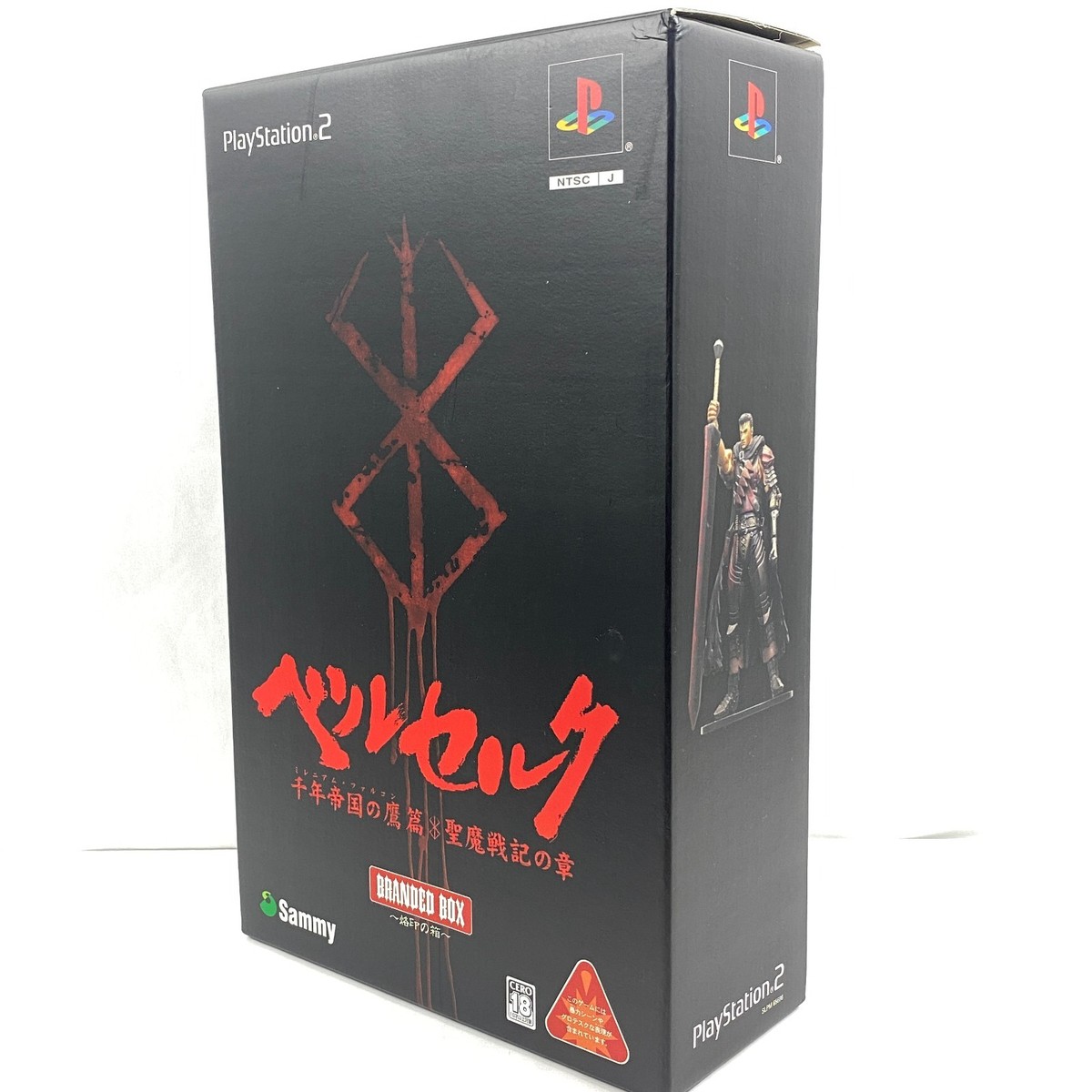 PS2 Berserk Millennium Falcon Branded Box Japanese Game Guts