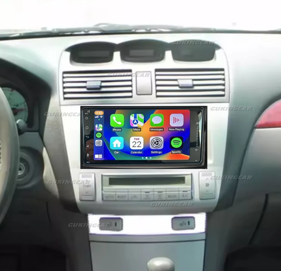 For Toyota Solara 2004-2008 CarPlay Android 15 Car Stereo Radio GPS Navi FM Foto 2 de 4