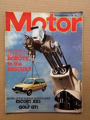 METRO MOTOR MAGAZINE NOVEMBER 22 1980 - Metro cover with British cars feature + 