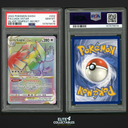 Lugia VSTAR 202/195  - PSA 10 (Silver Tempest)