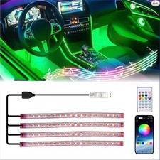 Interior LED Lights, Smart Lights with App Control, RGB Inside USB-72 LEDS