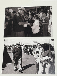ELVIS PRESLEY AUTHENTIC PHOTO 1961 HAWAII COL PARKER 2 PHOTO JAT CERTIFICATE