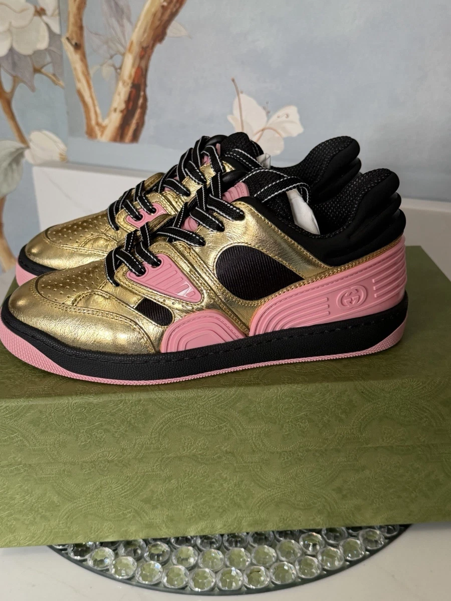 Gucci Gold Athletic Shoes for Women for sale | eBay