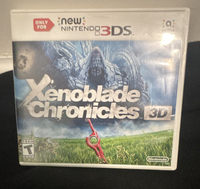 Nintendo Xenoblade Chronicles 3D (3DS) T Rated NTSC-U/C Amiibo Compatible