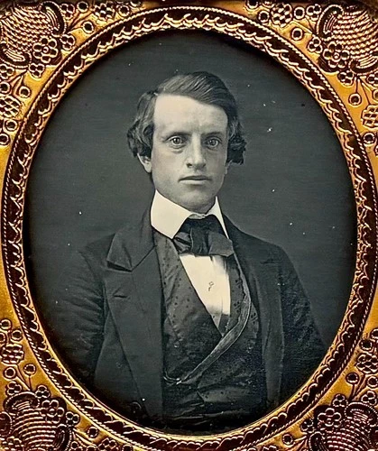 1/6th Plate Daguerreotype - Dapper Gentleman - Original Seal - Full Union Case