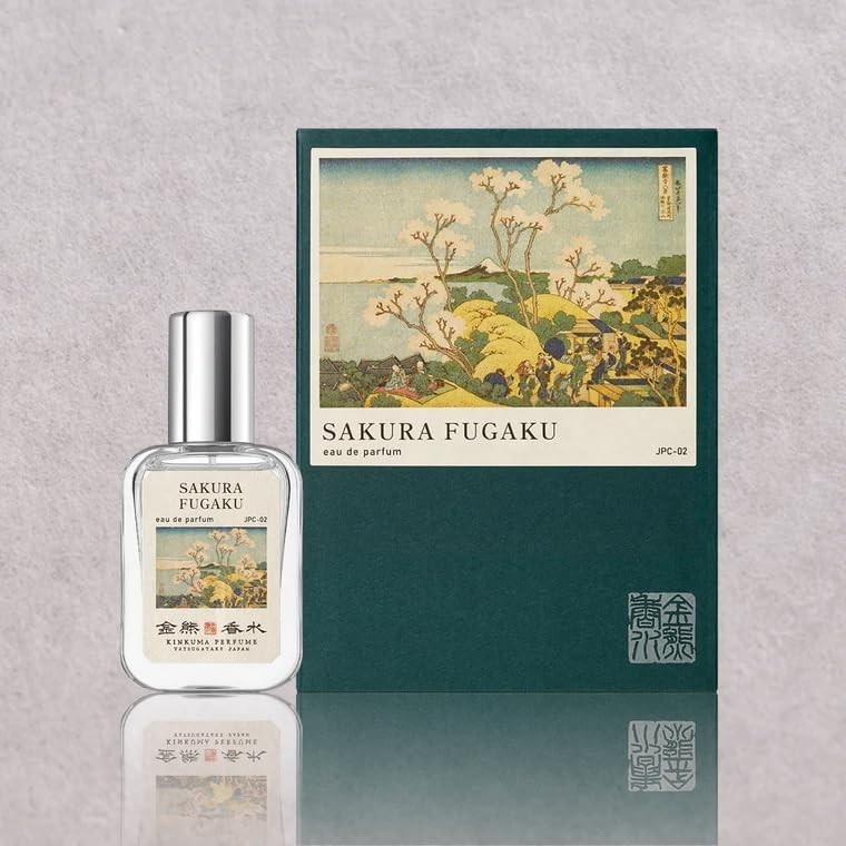 香水(ユニセックス) KIKYO Eau de Parfum 100ml KINKUMA Japanese Perfume 24mL Fuji Sakura Asakusa Ukiyo-e
