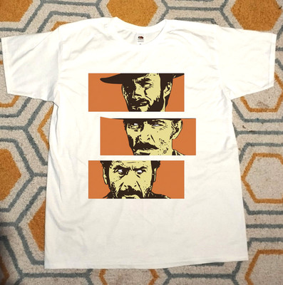 Premium Fan Art T-Shirt Le Bon, la Brute et le Truand - Western Kult