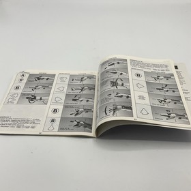 Nintendo Power Glove Instructions Booklet Only NES