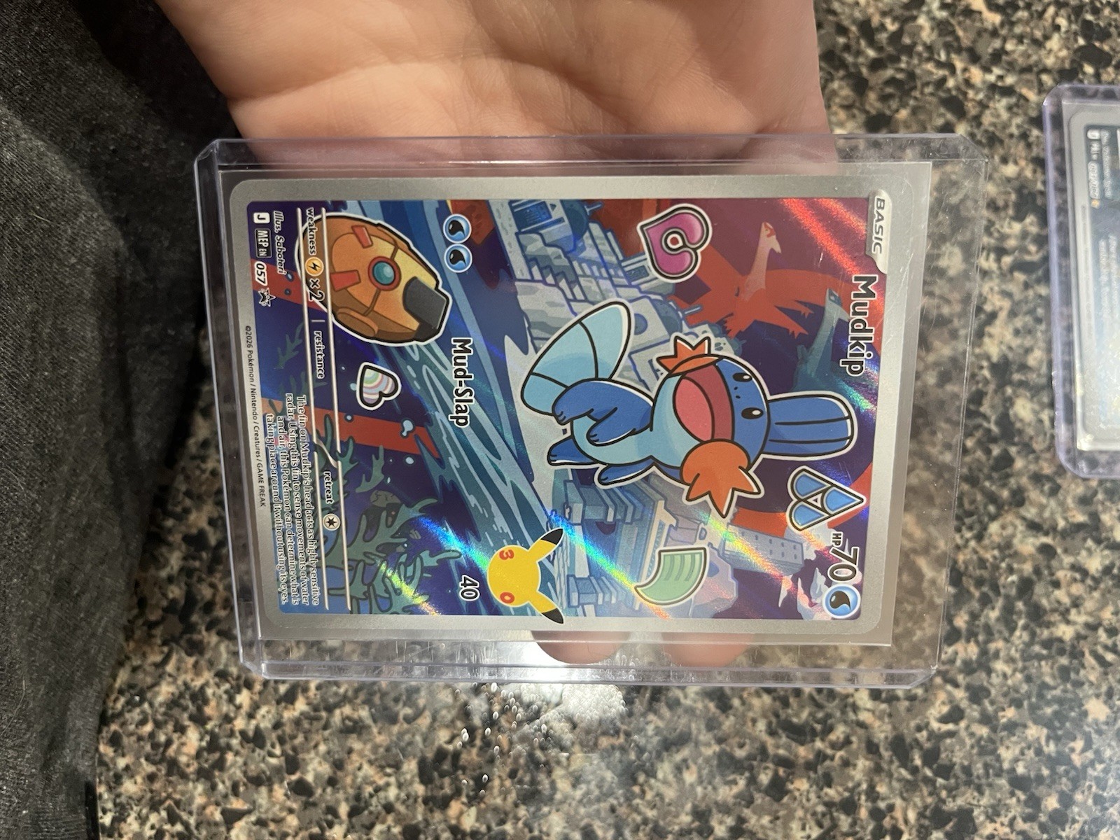 Pokémon TCG Mudkip Promo 057