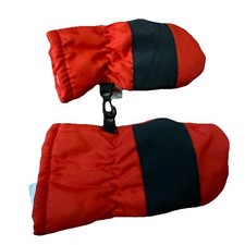 3m Thinsulate Mittens Gloves Baby 0-1 Small Winter Warm Snow Gear Red Baby