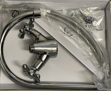 Kidson Twin Lever Kitchen Mixer Tap.