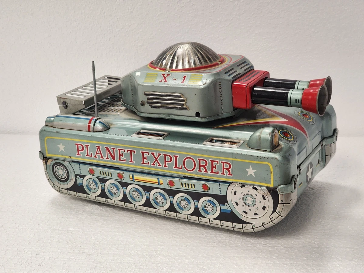 VERY SCARCE RARE ROBOT SPACE LUNA-CAR BY JEFE JUGUETES