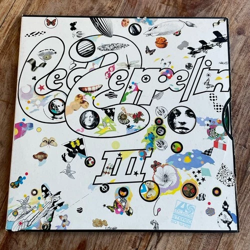 LED ZEPPELIN III   EX/VG+ VINYL LP / INNER / EARLY USA PRESSING