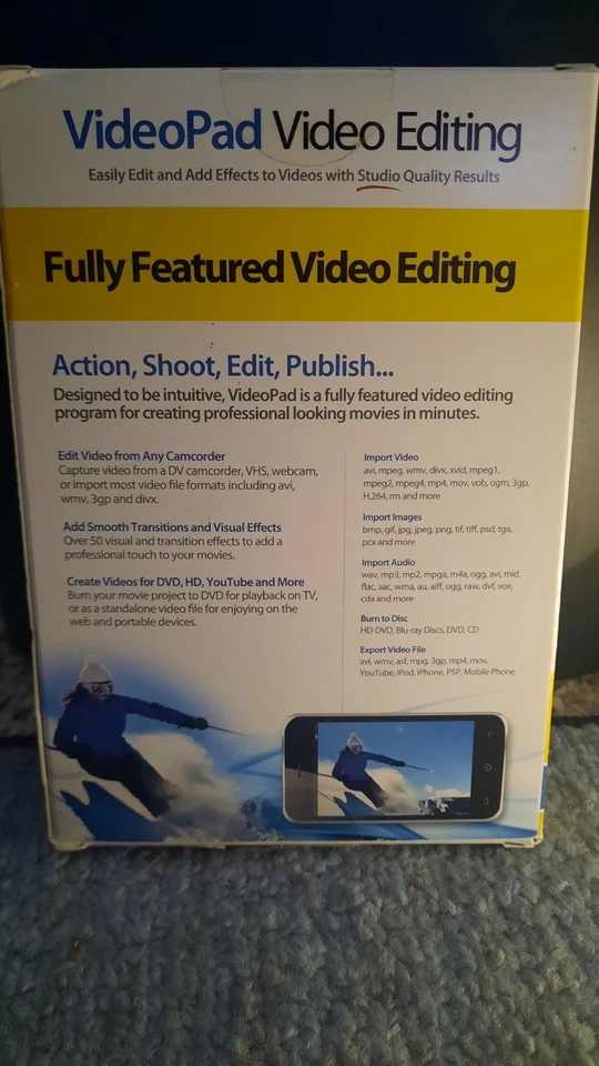 NCH VideoPad Video Editing Software For Windows & Mac - Image 2 of 4