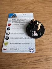 Heroclix Batman Bame With Card Hand Painted Miniature RPG Wizkids