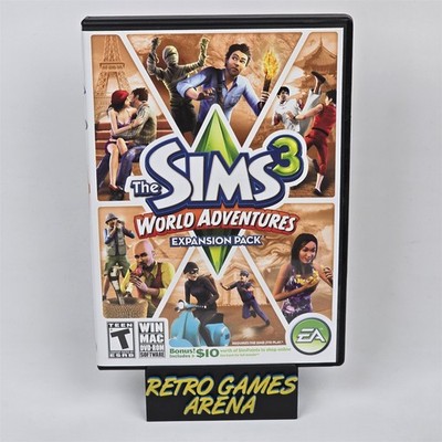 The Sims 3: World Adventures Expansion Pack (PC DVD-ROM) CIB COMPLETE