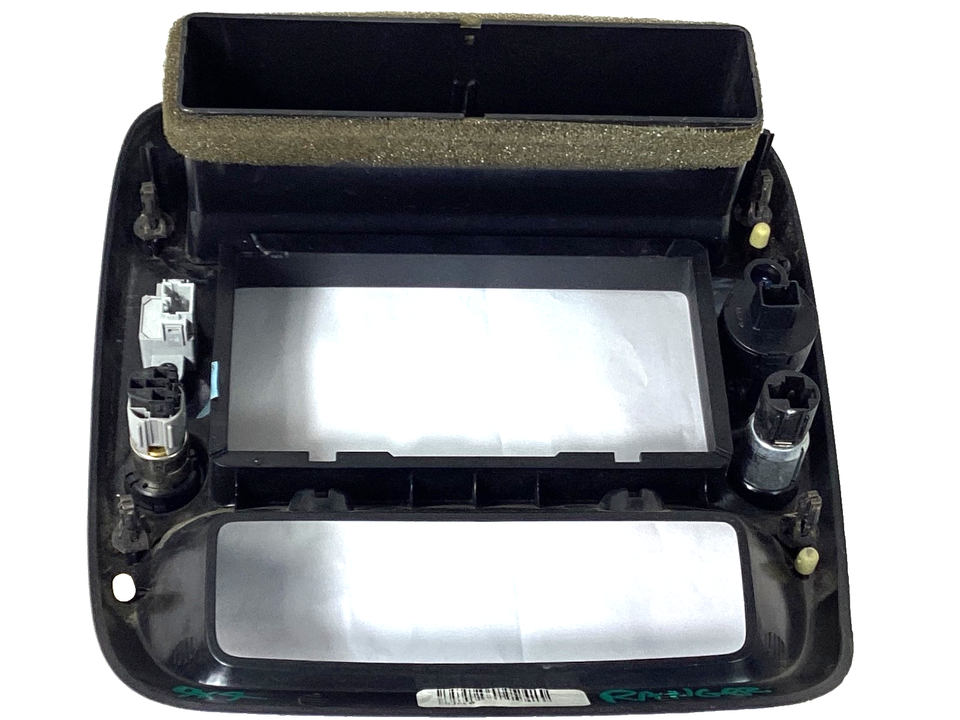 2006-2011 Ford Ranger 4x4 Center Dash Radio Bezel Trim Panel Flat Black ...