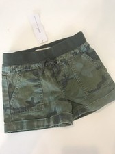NWT 4 Yr PEEK Aren't You Curious Camo Safari Cargo girls Shorts 38