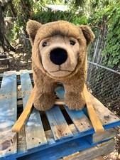 Steiff Germany COSY FRIENDS Riding/Rocking Bear HUGE GRIZZLY EAN 480430 Used