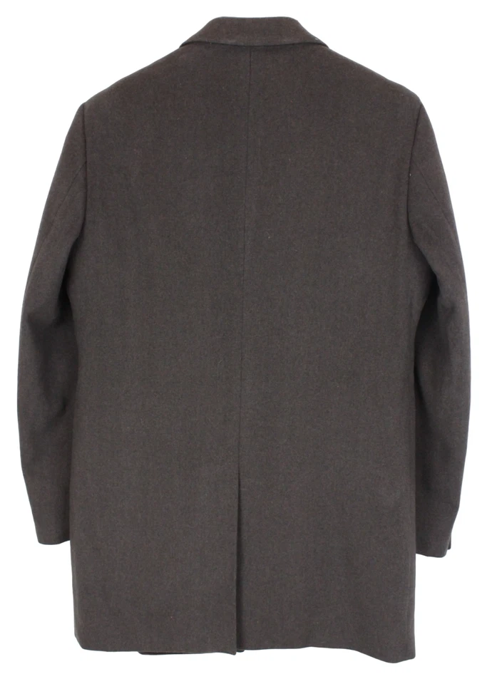 Chevignon Abrigo Hombre Grande Mezcla Lana Muesca Solapa con Botones Largo Medio - Imagen 2 de 4