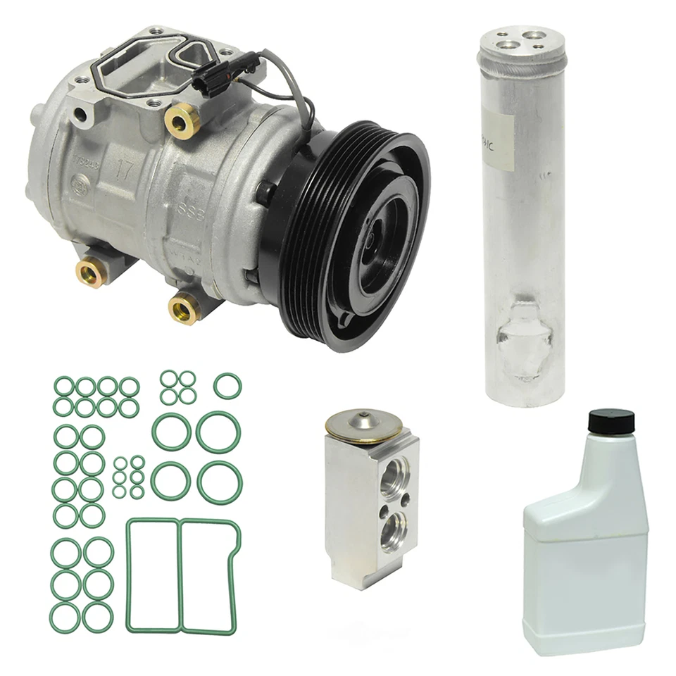 A/C Compressor, Driers, Seal, Orif Tube & Oils Kit Fits 2005-2007 Kia Sportage - Image 2 of 4