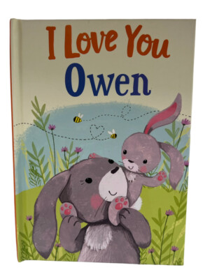 Put Me In The Story Personalized Book I Love You Owen Bunny Rabbit Easter New