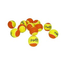 Small Dog Tennis Balls 2" Yellow Orange 12-Pack Pet Toy Fetch Training