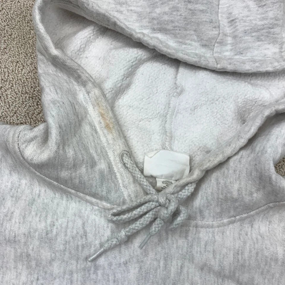 Champion Georgia Reverse Weave Crop Hooodie Womens Medium College - Image 4 of 4