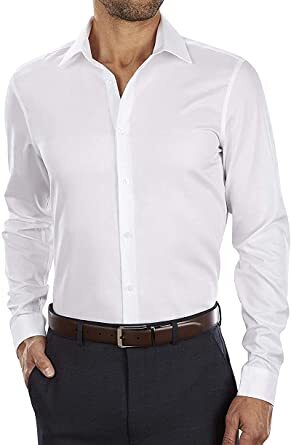 Slim Fit Men Dress Shirt 