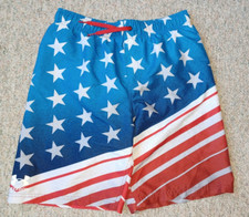 Youth Swim Trunk Volley Fashion Freedom Patriotic YXL Under Armour UA