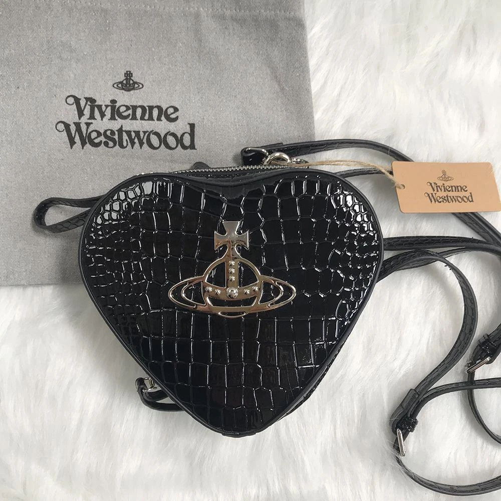 Vivienne Westwood Heart Backpack Rucksack Black New