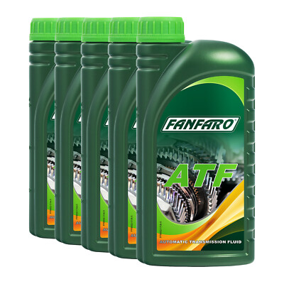 5 (5x1) Liter Fanfaro ATF Universal Full Synthetic Getriebeöl Dexron II/III/IV
