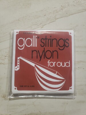 Original Galli, high end, 11 strings for Oud. Nylon, made in Italy