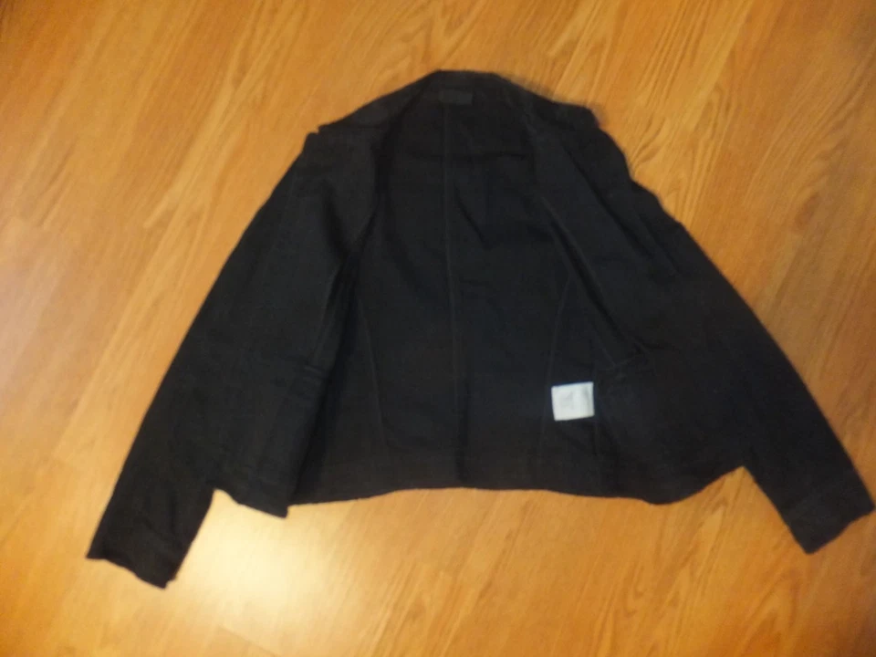 Atsuro Tayama Women Cotton/Linen Vintage Jacket Women XS Black - Image 3 of 4