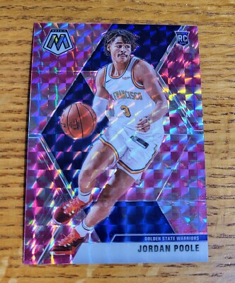 その他 2019 Jordan Poole Rookie Patch 14/25 JORDAN POOLE ROOKIE CARD GOLDEN STATE WARRIORS 2019-20