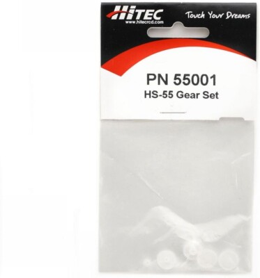 Hitec HS-55 Gear Set PN 55001 NEW HIT55001