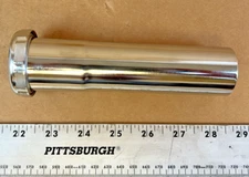 PROFLO 22GA Slip Joint Extension Tube Chrome Plated 1-1/2" x 6"  P/N PFETB617