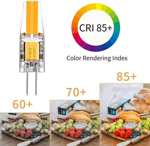 LED G4 Halogen-COB Lampen Warmweiß Stiftsockel Leuchtmittel Dimmbar 12V AC/DC - Bild 4 von 33