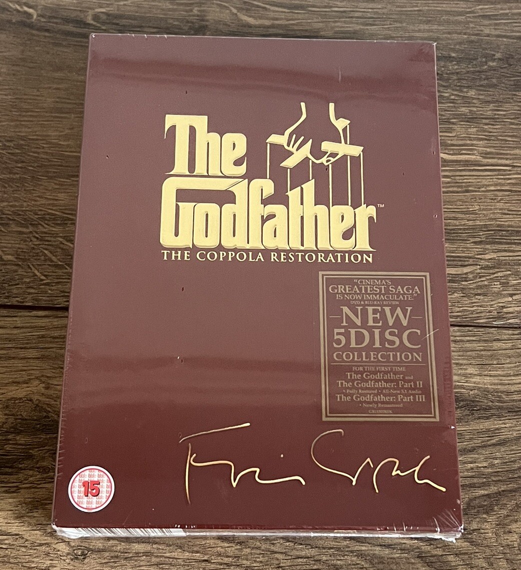The Godfather Trilogy (Box-Set) (DVD, 2008)