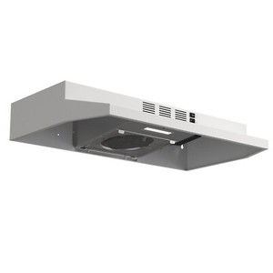 30'' Sous la hotte du Cabinet 230CFM Peindre le blanc avec ductless Super Slim
