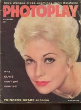 Kim Novak Grace Kelly Baby Carrie Fisher Cliff Robertson Photoplay Nov 1957 M873