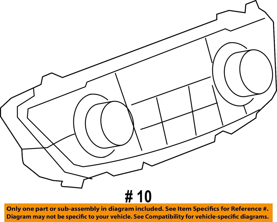 Interruptor selector de aire acondicionado usado se adapta a: Buick Regal 2011 control automático y auxiliar Foto 2 de 3