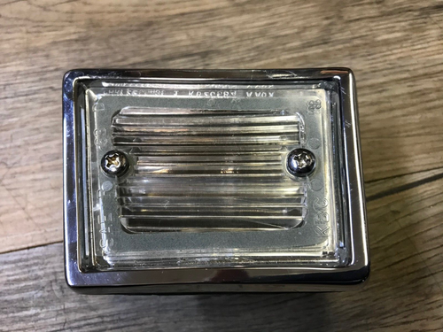 Pair Of Console Light Lenses & Bezels For 1962-64 Polara, Belvedere, Fury, 330, 440 Mopar – DLLENS5