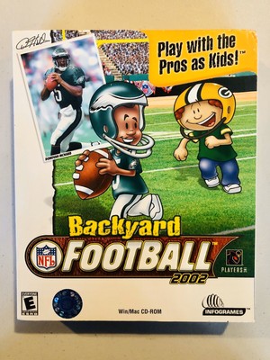 Backyard Football 2002 Pc Video Game Nfl Donovan Mcnabb New Sealed