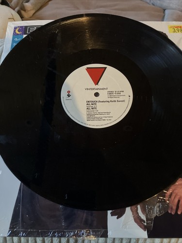 1989 All Nite Entouch feat. Keith Swear Vintertainment Records LP 12" Vinyl - Picture 7 of 8