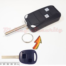 Car Flip Key Modified Case Shell For Lexus 2 Buttons Remote Key Long Blade 48mm Car Flip Key Modified Case Shell For Lexus 2 Buttons Remote Key Long Blade 48mm